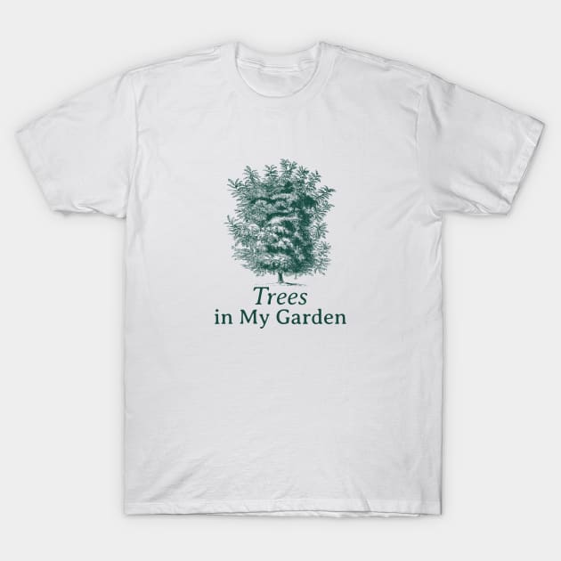 Flower Tree Gardening Vintage Since Flora T-Shirt by Flowering Away